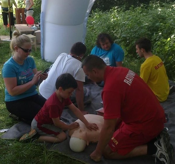 Tour Kocham Rowerek 2014 w Szczecinie - WOPR Szczecin