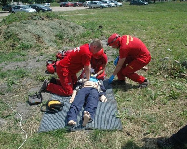 Mistrzostwa kwalifikowanej pierwszej pomocy ziemi zachodniopomorskiej - WOPR Szczecin